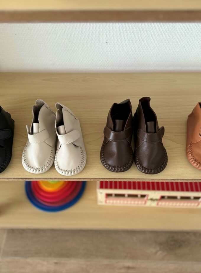 Mini Leather Mocassins