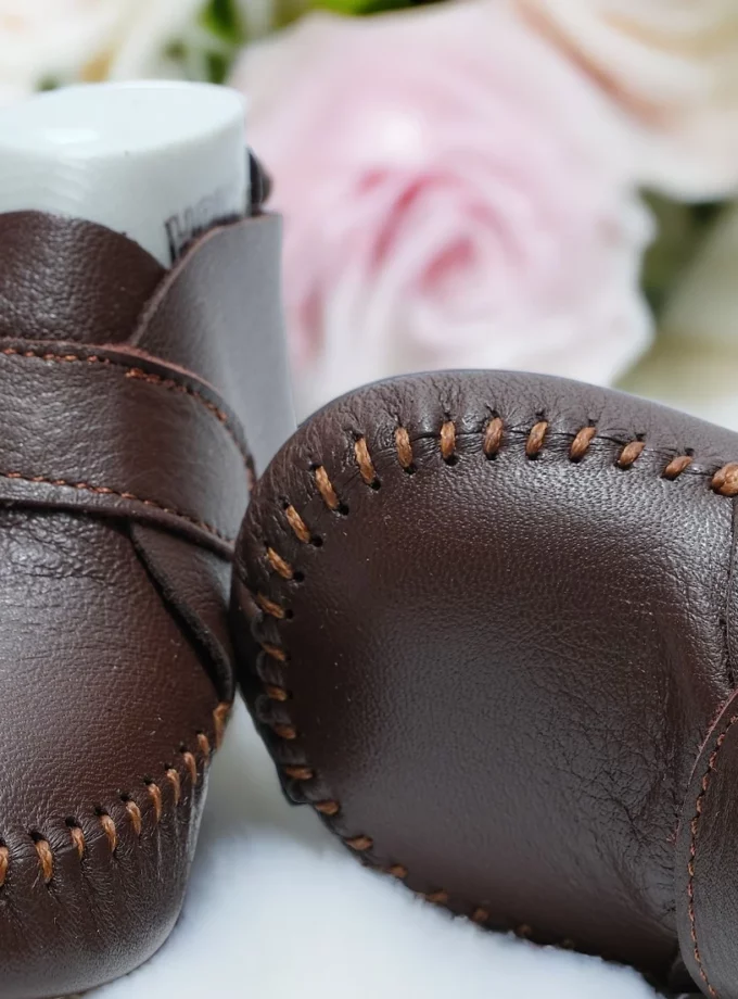 Mini Leather Mocassins