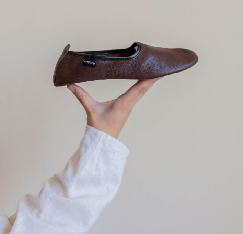 Brown Tawaaf Shoes