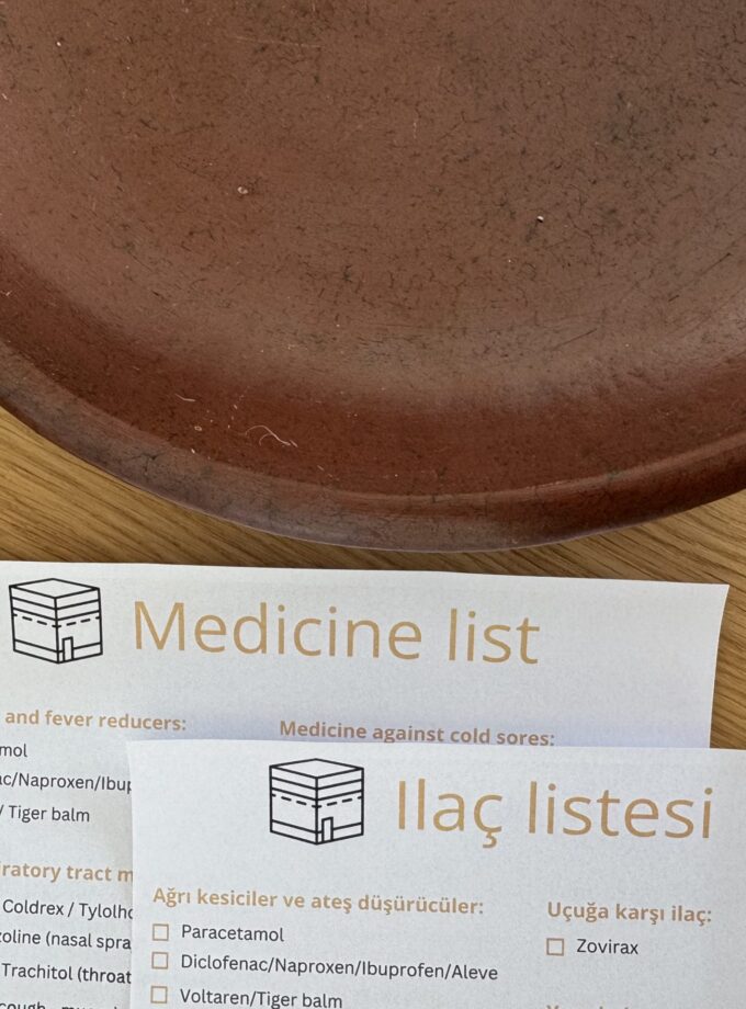 Medicine list